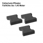 Preview: Fallschutzpflaster Doppel-T schwarz | 20 x 16 x 4,3 cm