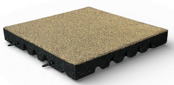 EPDM-Fallschutzplatten-60-mm-Fallhoehe-1,90-Meter-Farbe-beige-schwarz