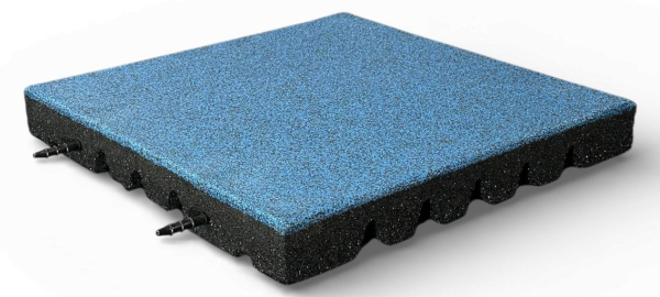 EPDM-Fallschutzplatten-60-mm-Fallhoehe-1,90-Meter-Farbe-blau-schwarz
